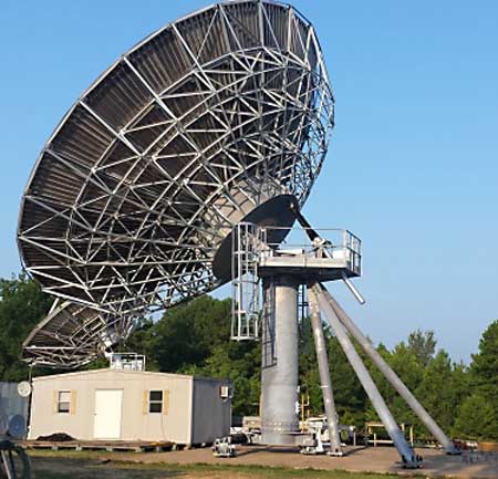 test build of the antenna at the manufacturer's Texas site